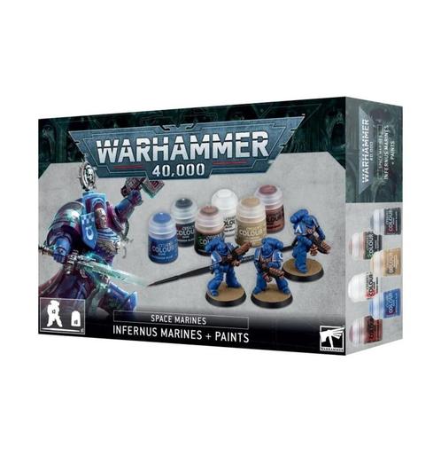 Infernus marines plus Paints Set (warhammer 40000 nieuw), Hobby en Vrije tijd, Wargaming, Ophalen of Verzenden