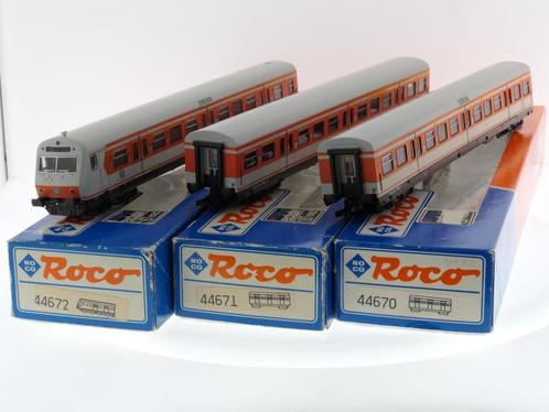 Schaal H0 Roco 44670, 44671 en 44672 S-Bahnwagen rijtuige..., Hobby & Loisirs créatifs, Trains miniatures | HO, Enlèvement ou Envoi