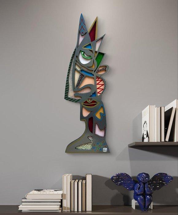 Andrzej Gudanski (1979) - Relief, King, Antiek en Kunst, Kunst | Designobjecten
