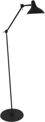 2dekans | Vloerlamp Anne Light & home Kasket - Zwart, Huis en Inrichting, Lampen | Vloerlampen, Ophalen of Verzenden, Nieuw