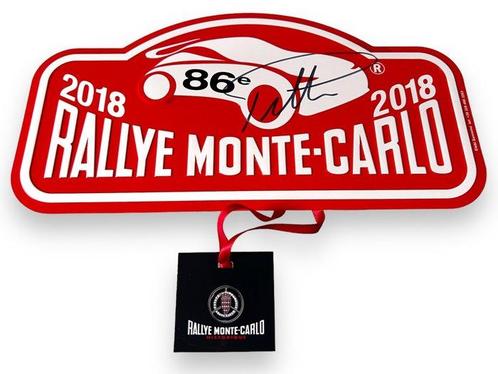 Automobile Club de Monaco - Plaque (1) - 86e Rallye de, Collections, Marques automobiles, Motos & Formules 1