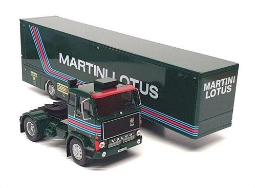 IXO 1:43 - Model vrachtwagen - Volvo F89 - (Martini Lotus -, Hobby en Vrije tijd, Modelauto's | 1:5 tot 1:12