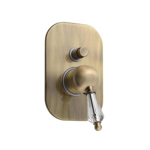 Douchekraan Inbouw Sapho Kirké Crystal Mengkraan Retro, Doe-het-zelf en Bouw, Sanitair, Kraan, Nieuw, Ophalen of Verzenden