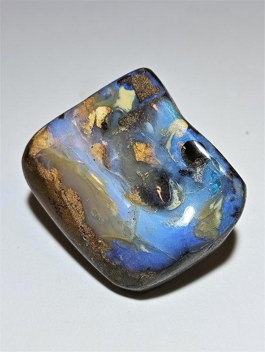 Opaal Vrije vorm - Hoogte: 4 cm - Breedte: 3 cm- 41 g - (1), Verzamelen, Mineralen en Fossielen