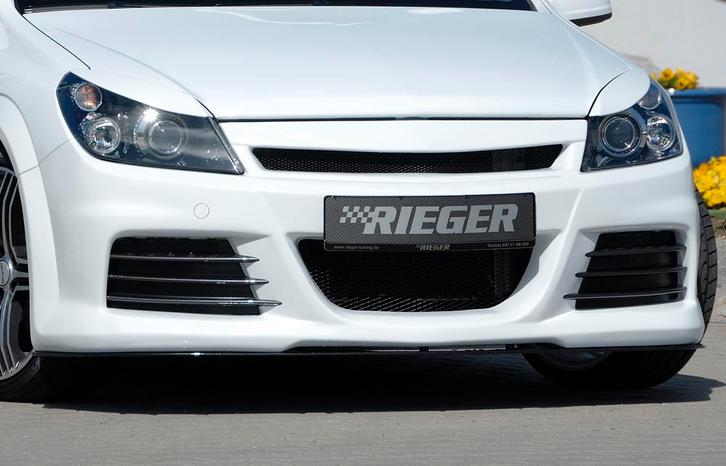 Rieger voorbumper | Astra H: 03.04- - 5-drs., 3-drs., Statio, Auto-onderdelen, Carrosserie, Nieuw, Opel, Verzenden