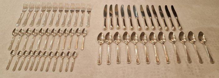 Bestekset voor 12 personen (60) - Verzilverd, Antiek en Kunst, Antiek | Meubels | Tafels