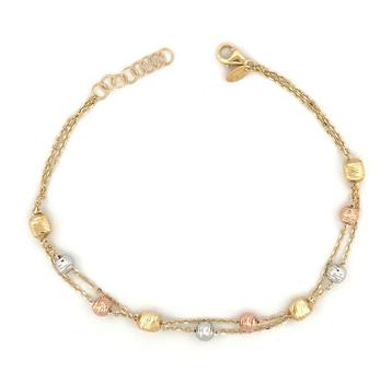 Handmade - Armband - 2.7 g - 18 karaat Geel goud, Roségoud, beschikbaar voor biedingen