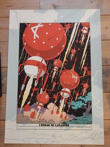 Jacobs, E.P. - 1 Silkscreen - Blake & Mortimer - LÉnigme de