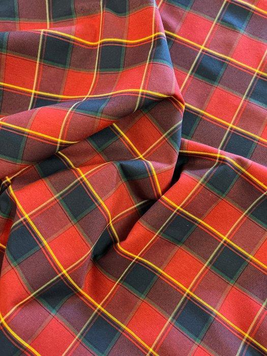 Katoenen meubelstof - klassieke Schotse ruit - Textiel - 250, Diversen, Kerst
