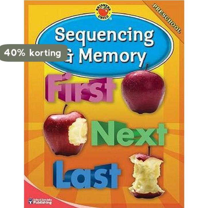 Brighter Child Sequencing And Memory, Preschool, Boeken, Taal | Engels, Zo goed als nieuw, Verzenden