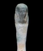 Oude Egypte, late periode Oushebti met turquoise glazuur -, Antiek en Kunst