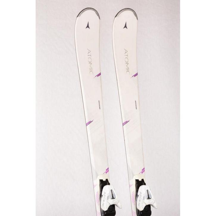 148 dames skis ATOMIC CLOUD, BEND-X, woodcore, WHITE/violet, Sport en Fitness, Skiën en Langlaufen, Ski, 140 tot 160 cm, Carve