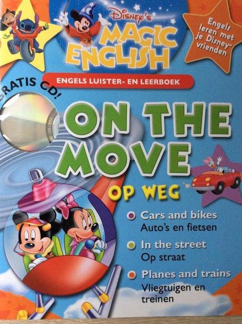 Magic English deel 10 on the move/op weg (met CD) MAGIC, Livres, Livres pour enfants | Jeunesse | 10 à 12 ans, Envoi