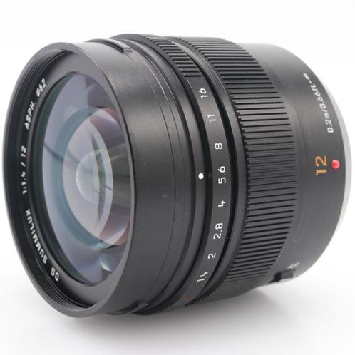 Panasonic Leica DG Summilux 12mm F/1.4 ASPH. | Tweedehands, Audio, Tv en Foto, Foto | Lenzen en Objectieven, Zo goed als nieuw