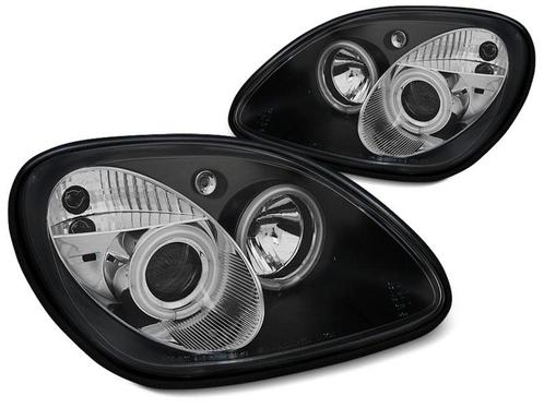 Koplampen Angel Eyes | Mercedes SLK R170 1996-2004 | zwart |, Auto-onderdelen, Verlichting, Nieuw, Mercedes-Benz, Verzenden