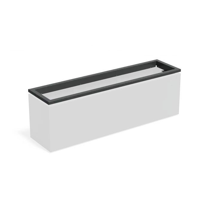 In-Lite Ready opzetrand - Aluminium - 200x50x8,9cm, Tuin en Terras, Bloembakken en Plantenbakken, Minder dan 30 cm, 100 cm of meer