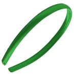 Fako Fashion® - Diadeem - Satijn - 10mm - Groen, Handtassen en Accessoires, Uiterlijk | Haarverzorging, Verzenden, Nieuw