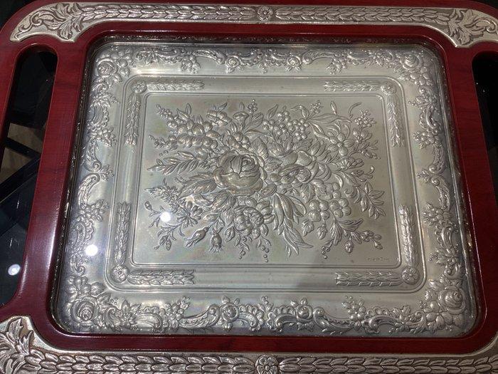 Dienblad - .925 zilver, Antiek en Kunst, Antiek | Zilver en Goud