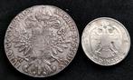 Oostenrijk, Joegoslavië. Lot of 2 coins: Maria-Theresia