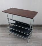 Bijzettafel - Hout, metaal en kunststof - Tijdschrifthouder, Antiek en Kunst