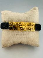 bracelet lion en cuir, Handtassen en Accessoires, Armbanden