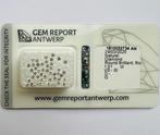 45 pcs Diamant  (Natuurlijk)  - 1.01 ct - Rond - D, Handtassen en Accessoires, Edelstenen, Nieuw