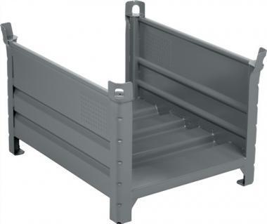 Stapelrek Heson 21/94 1000x800mm grijs gebruikt, Zakelijke goederen, Kantoor en Winkelinrichting | Magazijn, Stelling en Opslag