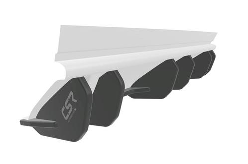 Racing diffuser / achterskirt voor VW Golf 7 (Type AU) R HA3, Auto-onderdelen, Carrosserie, Nieuw, Verzenden