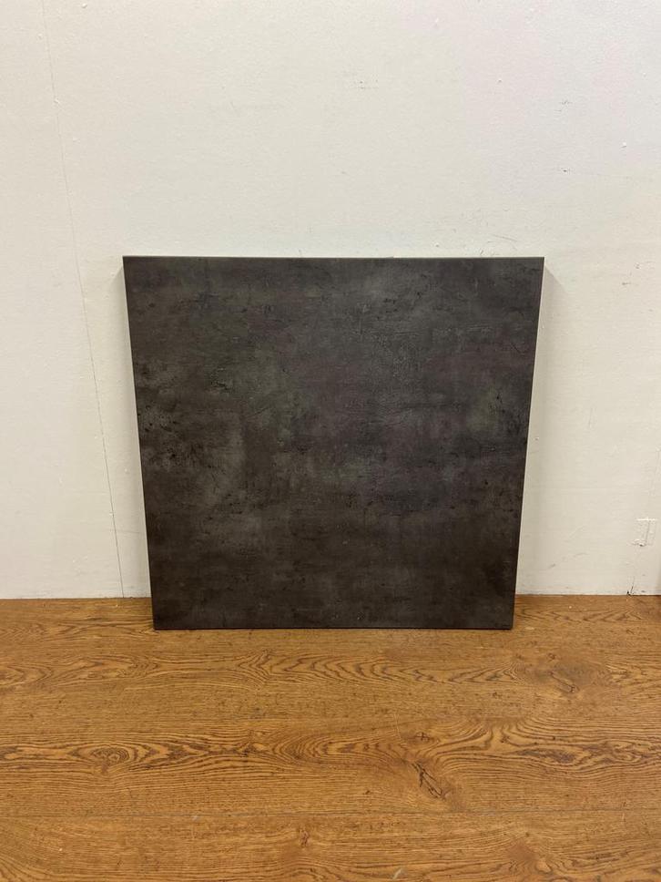 Gebruikt Tafelblad HPL (80x80cm) - TB952- Vintage/Café, Huis en Inrichting, Tafelonderdelen, Ophalen