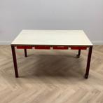 Tweedehands Galvanitas schooltafel vv 8 lades (hxbxd), Gebruikt