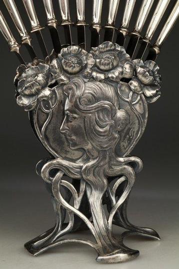 WMF - Porte couteau - Plaqué(e) argent - Support pour