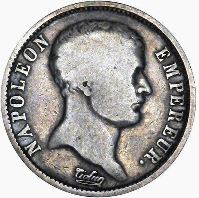 Frankrijk. Napoléon I (1804-1814). 2 Francs 1807-A, Paris., Timbres & Monnaies, Monnaies | Europe | Monnaies euro