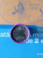 Espagne. 2 Euro 2022 Erasmus (25 monedas) en rollo (Sans