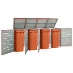 vidaXL Containerberging vierdubbel 276,5x77,5x112,5 cm, Doe-het-zelf en Bouw, Verzenden