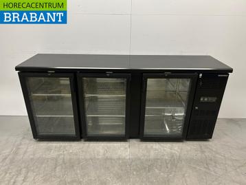 Maxxfrost Backbar Barkoeling 3 Glazen deuren 537 liter 200,2, Ophalen of Verzenden