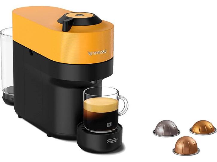 De Longhi - Nespresso vertuo - Geel, Elektronische apparatuur, Koffiezetapparaten, Koffiepads en cups, Nieuw, Verzenden