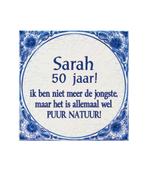 Delfts Blauw Tegel Sarah 14,5cm, Verzenden