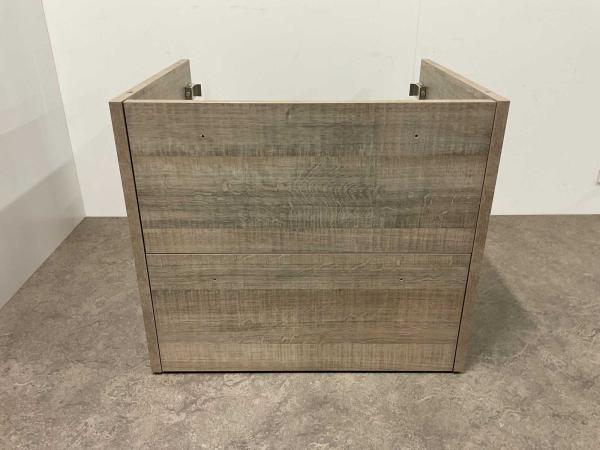 Veiling - Alterna wastafelonderkast 61cm Opus grijs eiken, Huis en Inrichting, Badkamer | Badkamermeubels, Nieuw