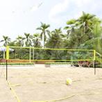 vidaXL Volleybalnet 823x244 cm PE-stof geel en zwart, Sports & Fitness, Volleyball, Verzenden