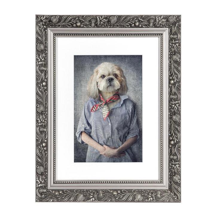 Fotolijst Verona Zilver 50x70 cm, Huis en Inrichting, Woonaccessoires | Lijsten, Verzenden