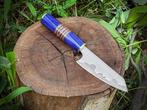 Kitchen , Chef Knife Hand Forged in Old Twisted Steel,, Antiek en Kunst