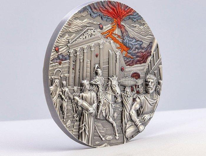 Palaos. 10 Dollars 2023 Pompeii Volcano Eruption - Fury of, Timbres & Monnaies, Monnaies | Europe | Monnaies non-euro