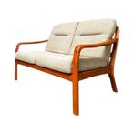 Dyrlund - Sofa - Teak, Textiel, Antiek en Kunst