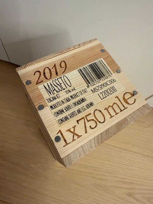 2019 Masseto - Toscane IGT - 1 Fles (0,75 liter), Verzamelen, Wijnen