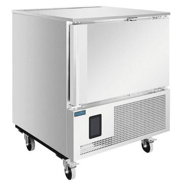 Blastchiller | 5 Niveaus (1/1 GN) | Max. 18kg (Koelen) /, Zakelijke goederen, Horeca | Keukenapparatuur, Verzenden, Nieuw in verpakking