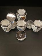 Royal Worchester - Eierdopje (4) - Porselein - Egg coddlers., Antiek en Kunst