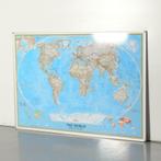 Officenow landkaart, Wereld, 123 x 178 cm, Articles professionnels, Aménagement de Bureau & Magasin | Fournitures de bureau, Ophalen of Verzenden