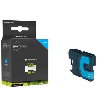 Brother LC-1100C  inktcartridge Cyaan inktmedia huismerk disponible aux enchères