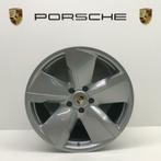 Porsche Taycan ORIGINELE 21 ExclusiveDesign GT-zilver velgen, Auto-onderdelen, Nieuw, 21 inch, Velg(en), Personenwagen