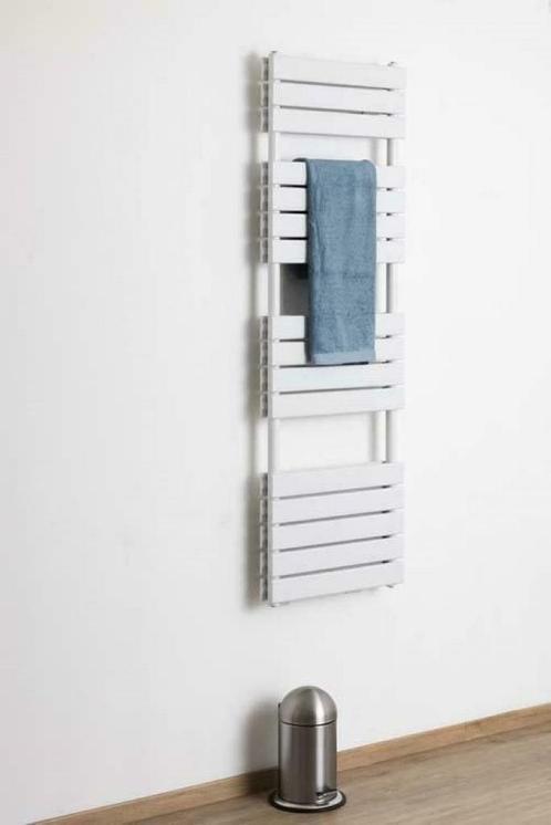 Sanifun handdoekradiator Andreas 1800 x 500 Wit Dubbele, Doe-het-zelf en Bouw, Verwarming en Radiatoren, 800 watt of meer, Nieuw